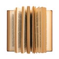 Open Book with Pages Spread Wide Royalty Free Stock Photo