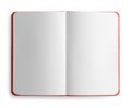 Open Book Top View Royalty Free Stock Photo