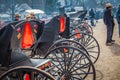 Open Buggies For Sale at Annual Auction Royalty Free Stock Photo