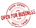 Open for business