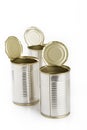 Open canned food Royalty Free Stock Photo