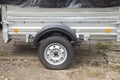 Open car trailer. Trailer for passenger cars.Sale, rental and maintenance of trailers