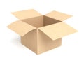 Open cardboard box Royalty Free Stock Photo