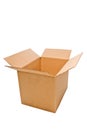 Open Cardboard Box Royalty Free Stock Photo