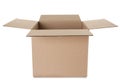 Open cardboard box Royalty Free Stock Photo