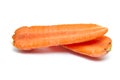 Open Carrot Halves