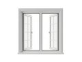 Open casement windows Royalty Free Stock Photo