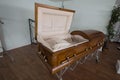 Open Casket Abandoned Funeral Home