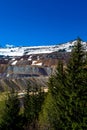 Open Cast Ore Mine At Erzberg In Austria Royalty Free Stock Photo