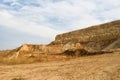 An open clay pit Royalty Free Stock Photo