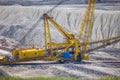 Open coal mine Royalty Free Stock Photo