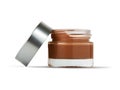 Open Cosmetic Cream Bottle Royalty Free Stock Photo