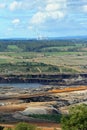 Open Cut Coal Mine Royalty Free Stock Photo