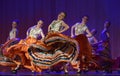 Open Dance Festival-2016 Children's dance group performs Flamenc