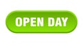 open day button Royalty Free Stock Photo