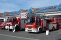 Open day of german firefighters in Bayreuth (Bavaria)