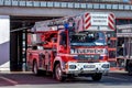 Open day of german firefighters in Bayreuth (Bavaria)