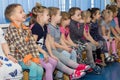 Open day in the kindergarten of Kaluga region of Russia.