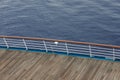 Open deck on cruise ship Royalty Free Stock Photo