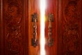 Open door light Royalty Free Stock Photo