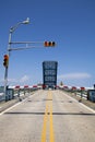 Open drawbridge Royalty Free Stock Photo