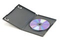 Open DVD case Royalty Free Stock Photo