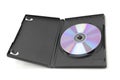 Open DVD case Royalty Free Stock Photo