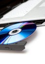 Open DVD tray Royalty Free Stock Photo