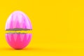 Open easter egg Royalty Free Stock Photo
