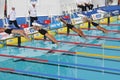 Open EDF 2010 de Natation, Paris Royalty Free Stock Photo