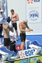 Open Edf France, Michael Phelps Royalty Free Stock Photo