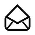 open email setup isolated icon design Royalty Free Stock Photo