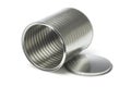 Open Empty Tin Can Royalty Free Stock Photo