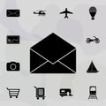 Open envelope icon. Web icons universal set for web and mobile Royalty Free Stock Photo