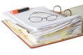 Open file folder Royalty Free Stock Photo