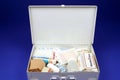 Open First Aid Kit Royalty Free Stock Photo