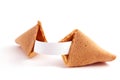 Open fortune cookie