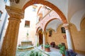 Open gallery of the historic buildings of Montepulciano, Siena