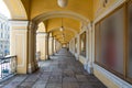 Open gallery of the second floor of Gostiny Dvor, St. Petersburg,