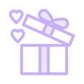 OPEN GIFT BOX icon