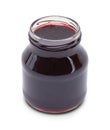 Open Grape Jelly Jar