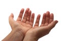 Open Hands Royalty Free Stock Photo