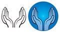 Open Hands Logo