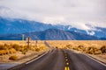 Open highway in California