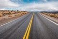 Open highway in California