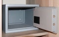Open hotel safe Royalty Free Stock Photo