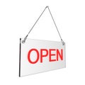 Open hours sign Royalty Free Stock Photo