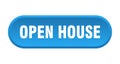open house button Royalty Free Stock Photo