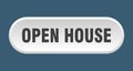 open house button Royalty Free Stock Photo