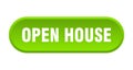 open house button Royalty Free Stock Photo